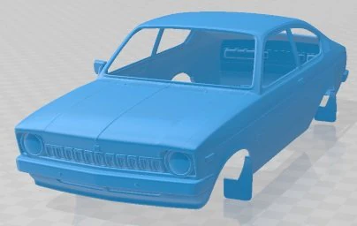 Holden Gemini Coupe SL 1980 Printable Body Car 3D Print Model .c4d .max .obj .3ds .fbx .stl .blend 