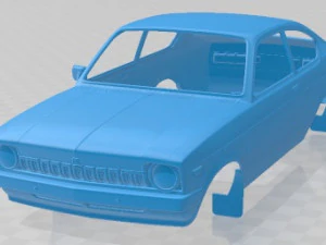 Holden Gemini Coupe SL 1980 Printable Body Car 3D Print Model
