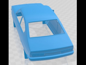 Holden Gemini Coupe SL 1980 Printable Body Car Modèles 3D en vedette
