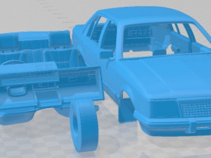 Holden Commodore VC 1980 Printable Car 3D Print Model