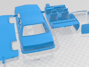 Holden Commodore VC 1980 Printable Car 3D Print Model