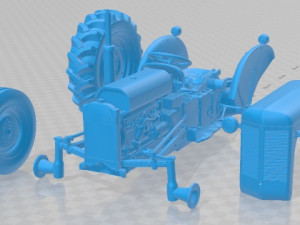 Massey Ferguson TEA 20 Printable Tractor 3D 프린트 모델