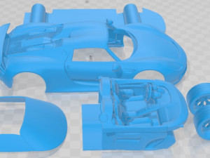 Porsche 918 Spyder 2015 Printable Car Modèles 3D en vedette