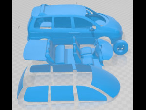Citroen C8 2002 Printable Car 3D-printmodel