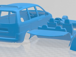 Citroen C8 2002 Printable Car 3D-printmodel