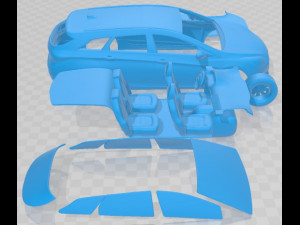 Hyundai i40 Wagon 2015 Printable Car 3D-Druckmodell