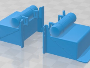 Peterbilt 353 Western Live 1973 Printable Truck 3D Print Model