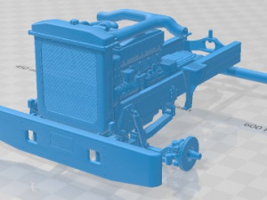 Peterbilt 353 Western Live 1973 Printable Truck 3D Print Model