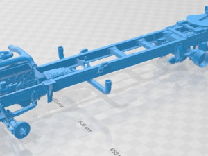 Peterbilt 353 Western Live 1973 Printable Truck 3D Print Model