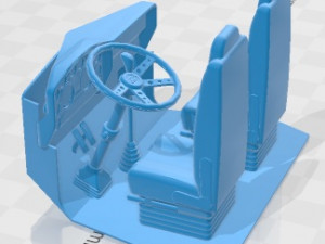 Peterbilt 353 Western Live 1973 Printable Truck 3D Print Model
