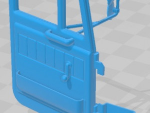 Peterbilt 353 Western Live 1973 Printable Truck 3D Print Model