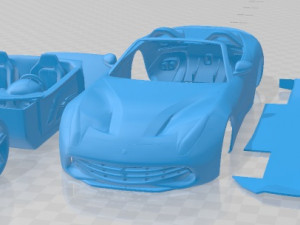 Ferrari F60 America 2015 Printable Car Modèles 3D en vedette