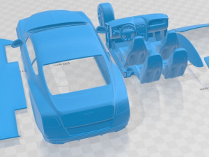 Bentley Continental GT Speed 2015 Printable Car 3D-Druckmodell