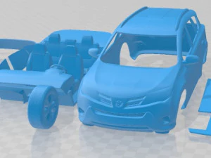 Toyota RAV4 2015 Printable Car 3D Print Model