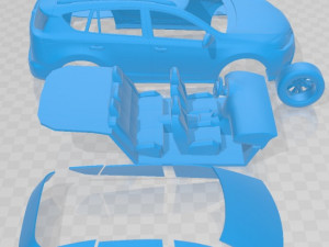 Toyota RAV4 2015 Printable Car Modèles 3D en vedette