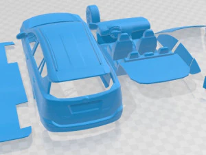 Toyota RAV4 2015 Printable Car 3D Print Model