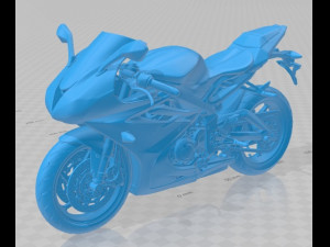 Triumph Daytona 675R 2015 Printable Motorbike 3D Print Model