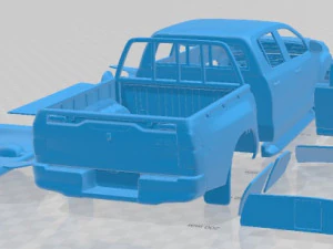 Toyota Hilux Double Cab Hi Rider 2015 Printable Car 3D Print Model