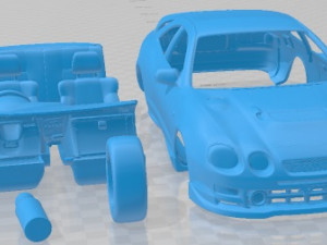 Toyota Celica ST 205 Printable Car 3D Print Model
