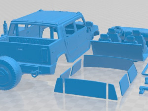 Hummer H2 SUT 2011 Printable Car Model do druku 3D