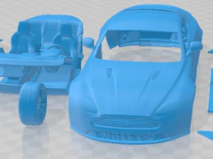 Aston Martin V8 Vantage S 2015 Printable Car Modelo de Impressão 3D