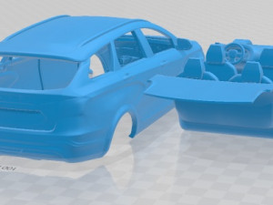 Lada Vesta Cross 2015 Printable Car Model Cetak 3D