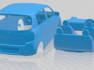 Suzuki Maruti Celerio 2014 Printable Car 3D Print Model