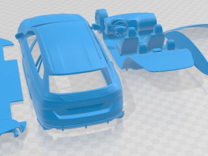 Peugeot 508 SW PSE 2021 Printable Car 3D-Druckmodell