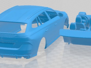 Peugeot 508 SW PSE 2021 Printable Car 3D-Druckmodell