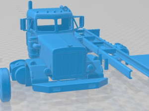 Peterbilt 353 1982 Printable Truck Modello di stampa 3D