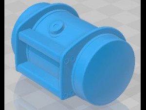 Peterbilt 353 1982 Printable Truck Modello di stampa 3D