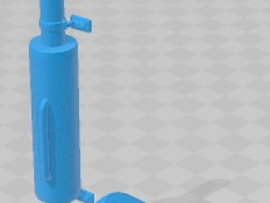 Peterbilt 353 1982 Printable Truck Modello di stampa 3D
