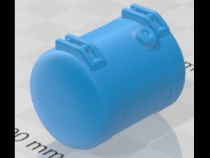 Peterbilt 353 1982 Printable Truck Modello di stampa 3D