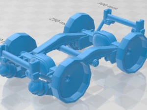 Peterbilt 353 1982 Printable Truck 3D Print Model