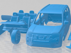 Nissan X Trail 2001 Printable Car 3D Print Model