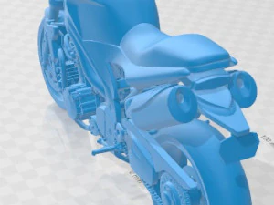 Triumph Speed Triple 2008 Printable Motorbike 3D Print Model