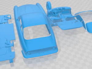 Ferrari 250 GT Berlinetta Lusso 1962 Printable Car 3D Print Model