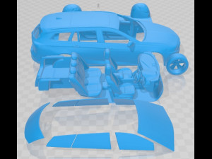 Holden Commodore Sportwagon 2021 Printable Car 3D-Druckmodell