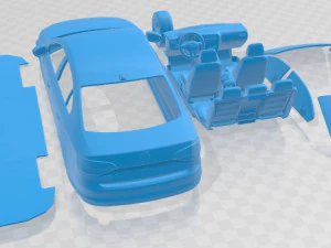 Volkswagen Jetta 2015 Printable Car 3D Print Model
