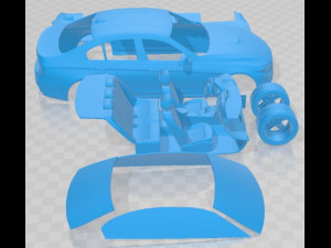 M3 F30 Sedan 2015 Printable Car Modèles 3D en vedette