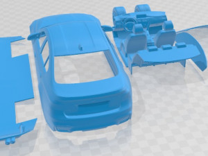 M3 F30 Sedan 2015 Printable Car Modèles 3D en vedette