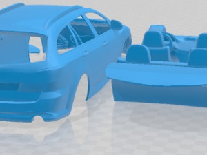 Mazda 6 Wagon 2011 Printable Car 3D Baskı Modeli