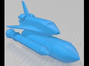 Nasa Discovery Space Shuttle Printable Modello di stampa 3D