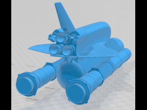 Nasa Discovery Space Shuttle Printable Modello di stampa 3D