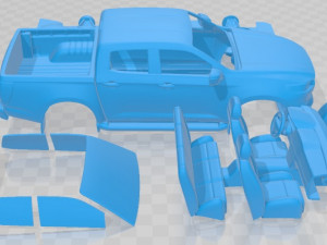 Mazda BT 50 2021 Printable Car Modèles 3D en vedette