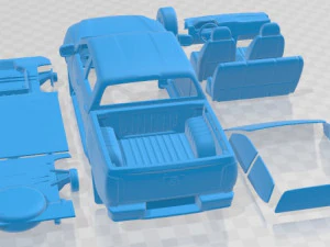 Mazda BT 50 2021 Printable Car 3D Print Model