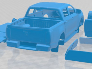 Mazda BT 50 2021 Printable Car Modèles 3D en vedette