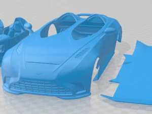 Auto stampabile Aston Martin V12 Speedster 2021 Modello di stampa 3D