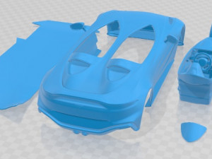 Aston Martin V12 Speedster 2021 Printable Car Modelo de impresión 3D