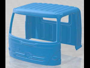 Hino 500 FC 2020 Printable Truck 3Dプリントモデル